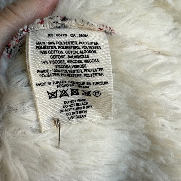 Hei Hei Jacquard Tapestry Faux Fur Lined Vest: see notes on size - Picture 9 of 14